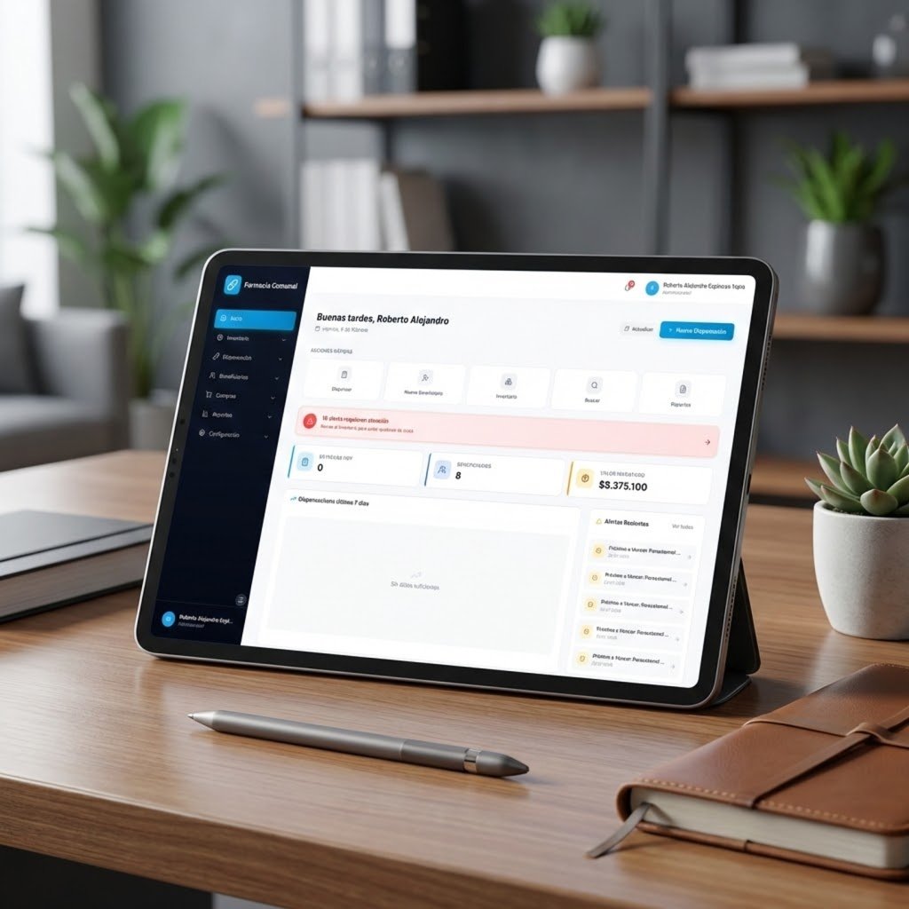 Farmacia Comunal - Software de gestión para farmacias comunales con cumplimiento normativo en Chile