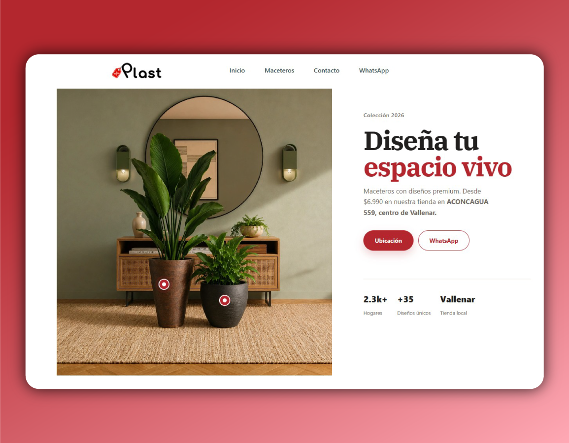 PlastChile - Catálogo de Maceteros y Artículos de Hogar